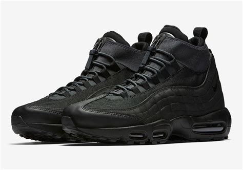 nike air max 95 sneakerboot dunkel|nike air max 95 black boot.